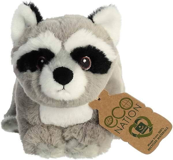 Фото - Мягкая игрушка животное Aurora ECO Енот 23 см (200039C)