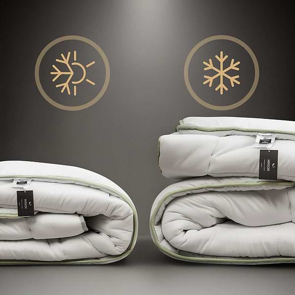 Фото - Ковдра літня двоспальна євро MirSon Eco Eco-Soft 808 200x220 см (2200000620880)