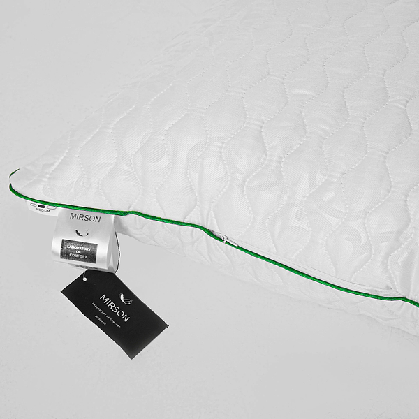 Фото - Подушка стандартна MirSon 1471 Eco Aloe Vera memory effekt Середня 40х60 см (2200001539488)