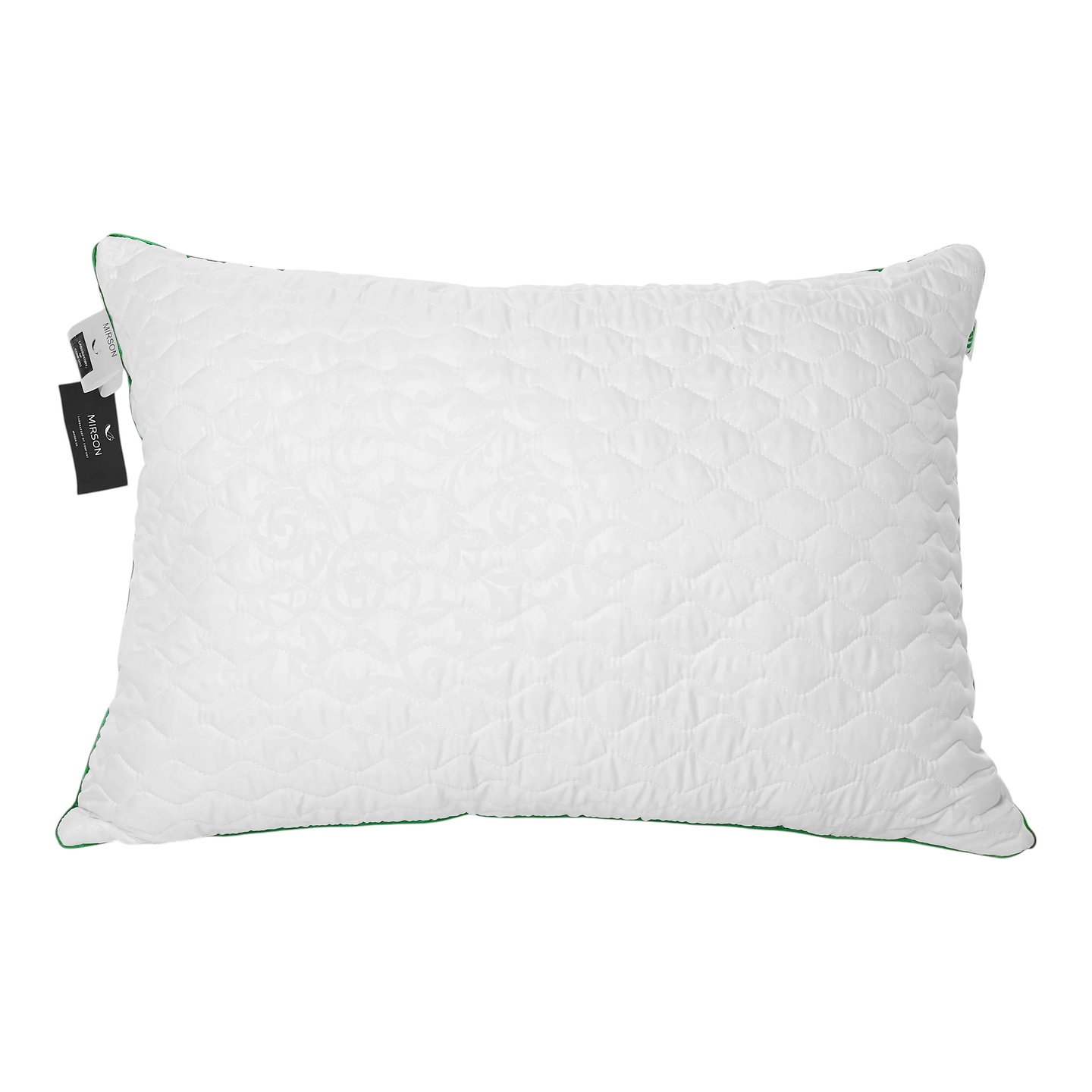 Подушка стандартна MirSon бавовняна 1286 Eco Aloe Vera Середня 70х70 см (2200001537910)