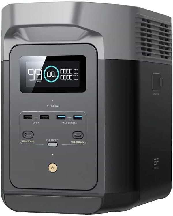 Фото - Зарядна станція універсальна EcoFlow DELTA 2 (1024 Вт/г)