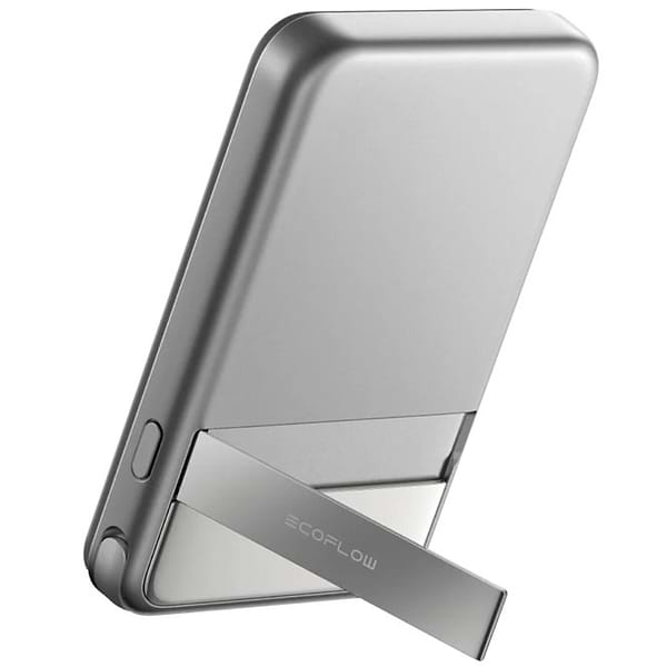 Фото - Батарея мобильная EcoFlow Rapid Magnetic Power Bank 5000 Silver (EF-RAPID5000-EU)