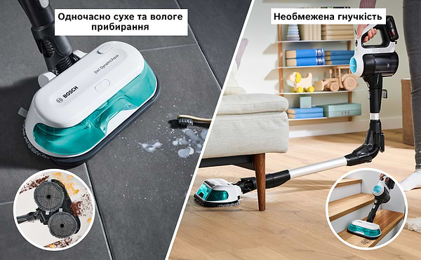 Фото - Пилосос ручний для дому Bosch BCS712HYG5