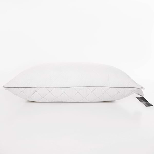 Фото - Подушка стандартна MirSon бавовняна 1287 Eco Silver Середня 70х70 см (2200001537941)