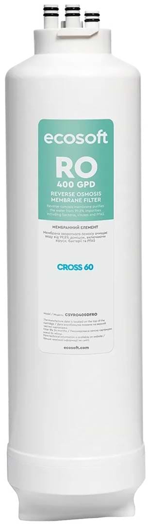 Картридж для фільтру проточного Ecosoft Cross60 (CSVRO400DFRO)
