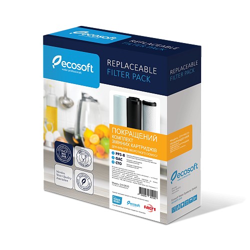 Фото - Картридж системы обратного осмоса Ecosoft 1-2-3 CHV3ECO улучшенный