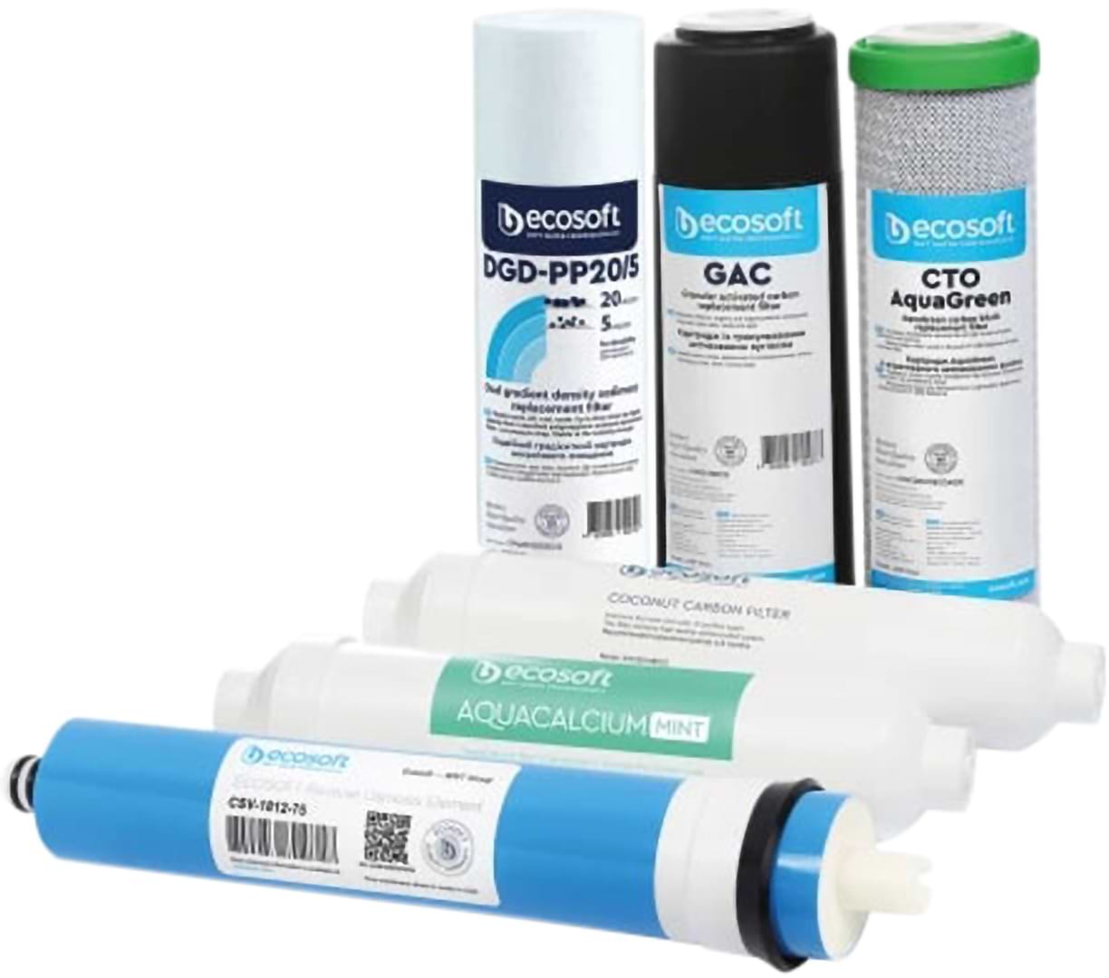 Картридж системы обратного осмоса Ecosoft P`URE AquaCalcium Mint (CHV6PUREMAC)