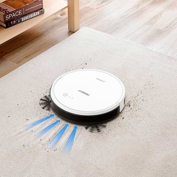 Фото - Робот-Робот-пылесос моющий Ecovacs DEEBOT 605 White (D03G.02)