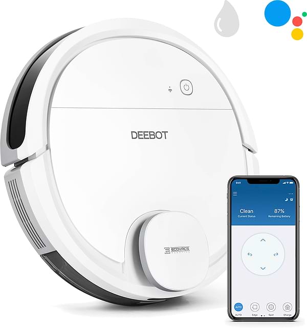 Фото - Робот-пилосос миючий Ecovacs DEEBOT OZMO 900 White (DN5G)