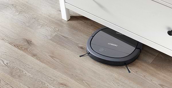 Фото - Робот-пылесос моющий Ecovacs DEEBOT OZMO Slim 10 Black (DK3G)