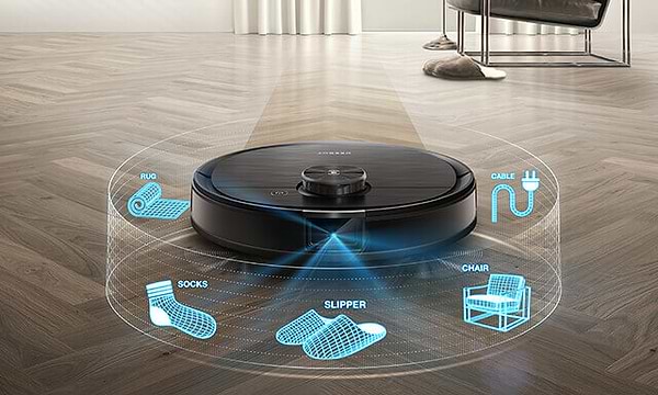 Фото - Уценка - Робот-пылесос моющий Ecovacs Deebot OZMO T8 AIVI (DBX11-11)