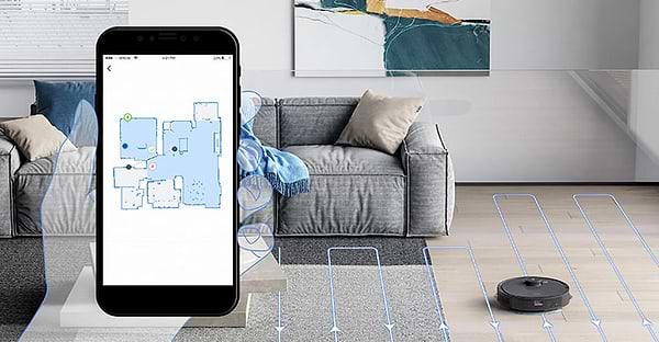 Фото - Уценка - Робот-пылесос моющий Ecovacs Deebot OZMO T8 AIVI (DBX11-11)