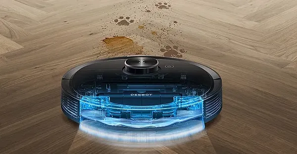Фото - Уценка - Робот-пылесос моющий Ecovacs Deebot OZMO T8 AIVI (DBX11-11)