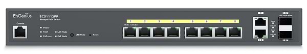Фото - Коммутатор локальної мережі (Switch) EnGenius ECS1112FP