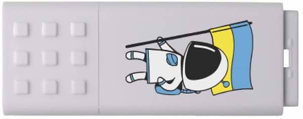Фото - Флеш USB Goodram 256GB USB 3.2 UME3 White Ukraine (UME3-2560W0R11-UA)