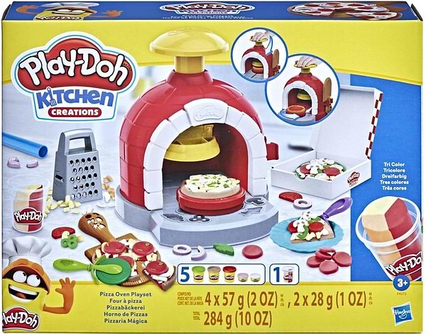 Фото - Набори для ліплення Play Doh Hasbro "Печем піцу" (F4373)
