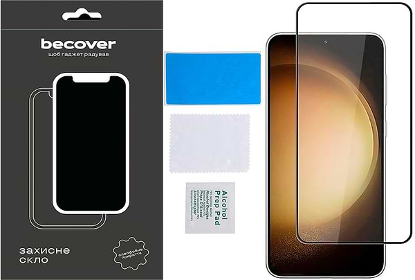 Фото - Захисне скло для смартфону BeCover Samsung Galaxy S24 SM-S921 Black (711037)