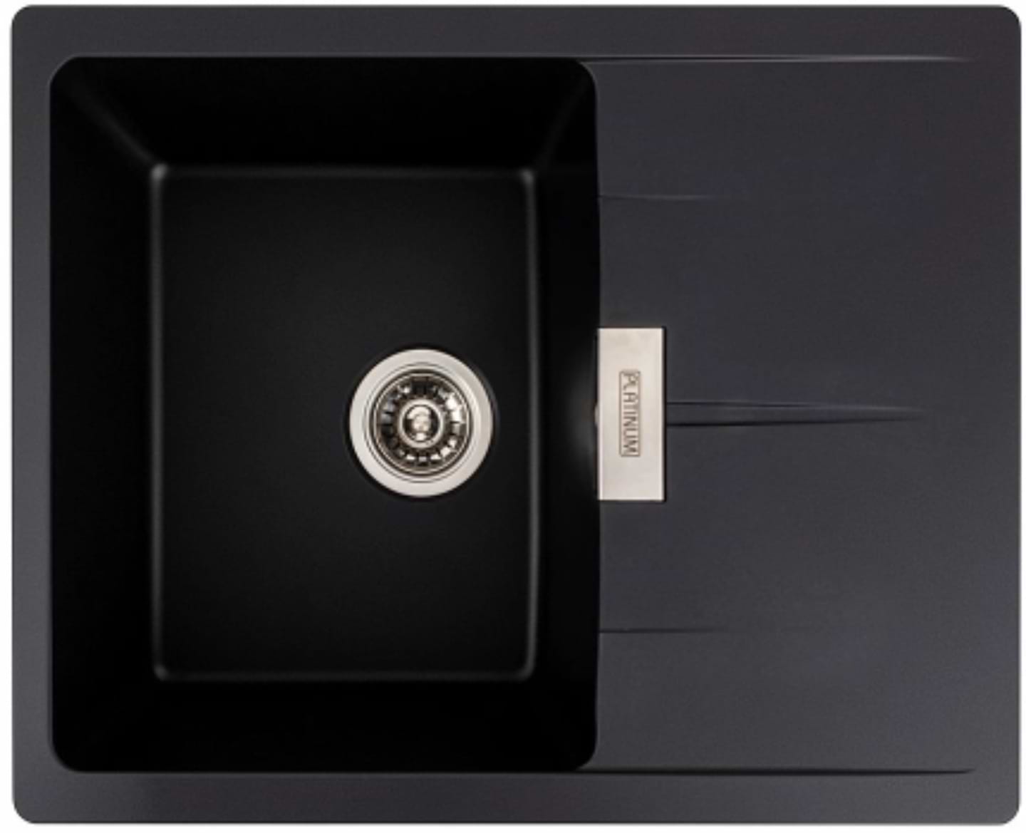 Мойка кухонная VALESO 6250 ZIRKONE матовая Чорная