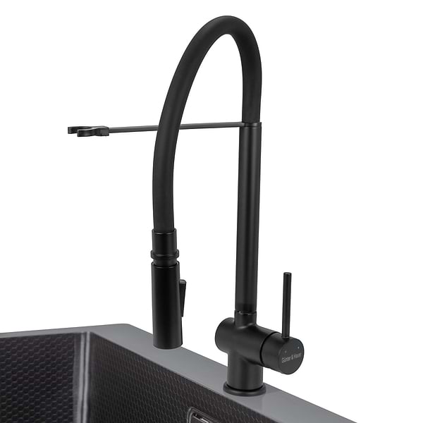 Фото - Смеситель кухонный Gunter & Hauer EDEL Black