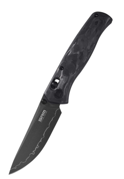 Нож туристический SRM Medal 255L-FB2 Black