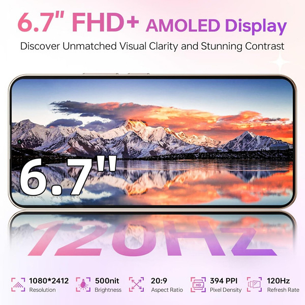 Фото - Смартфон OUKITEL P1 Pro 8/512GB Black