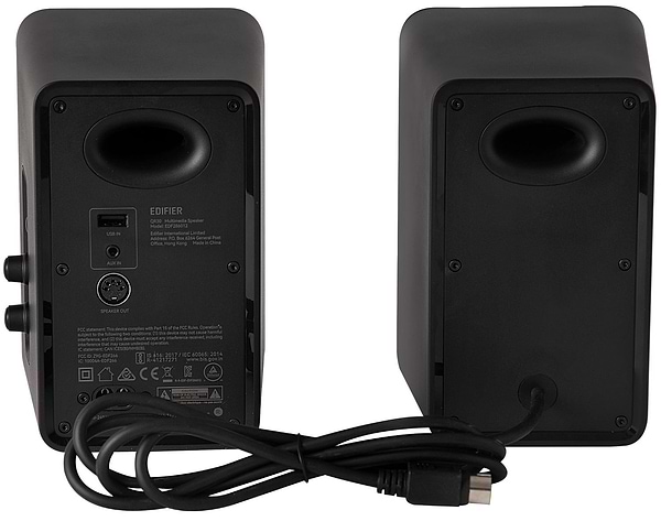 Фото - Комп'ютерна акустика компактна 2.0 Edifier 2.0 30W Bluetooth QR30 Black