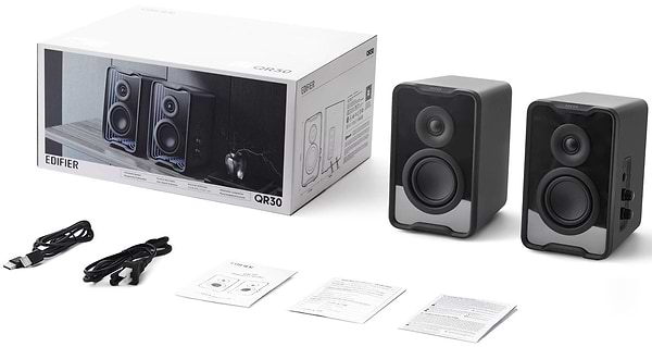 Фото - Комп'ютерна акустика компактна 2.0 Edifier 2.0 30W Bluetooth QR30 Black