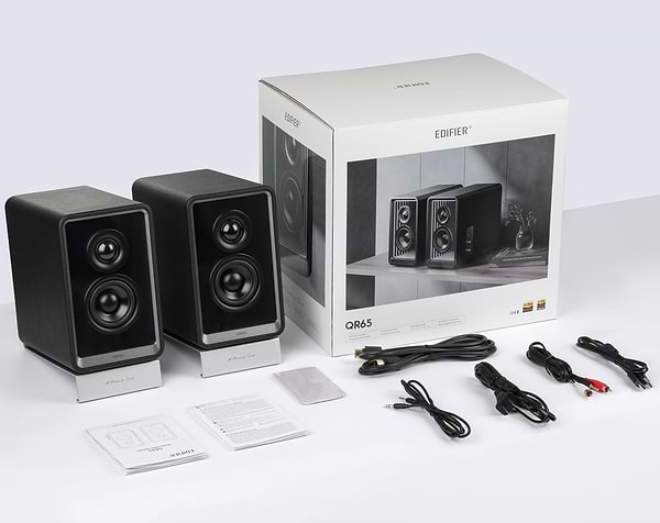 Фото - Комп'ютерна акустика компактна 2.0 Edifier 2.0 70W Bluetooth Hi-Res QR65 Black