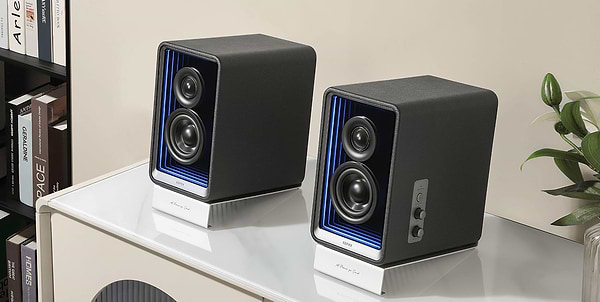 Фото - Комп'ютерна акустика компактна 2.0 Edifier 2.0 70W Bluetooth Hi-Res QR65 Black