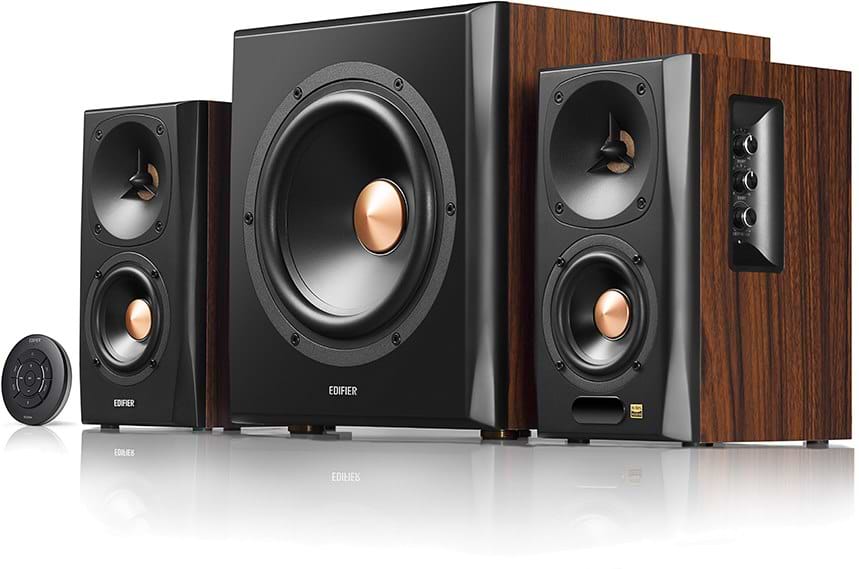 Комп'ютерна акустика 2.1 Edifier S360DB Brown - Фото 1