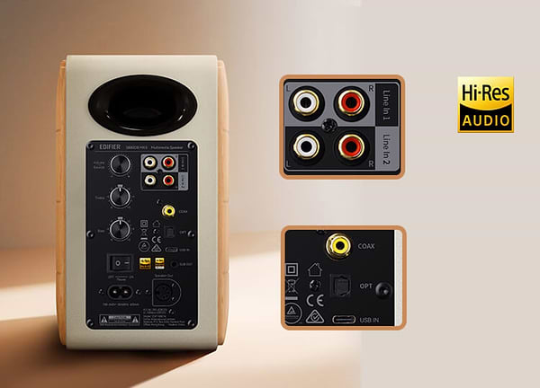 Фото - Комп'ютерна акустика компактна 2.0 Edifier 2.0 88W Bluetooth Hi-Res S880DB MKII White