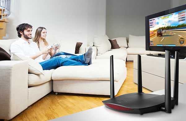 Фото - Микроповреждение - Маршрутизатор интернет WiFi5 Edimax AC2600 (RG21S)