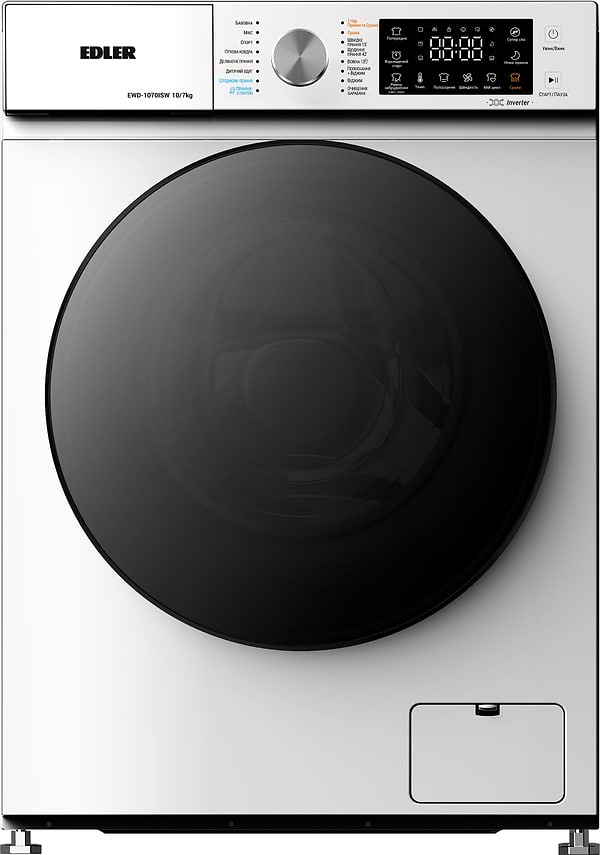 Фото - Прально-сушильна машина Edler EWD-1070ISW Фото - Прально-сушильна машина Edler EWD-1070ISW