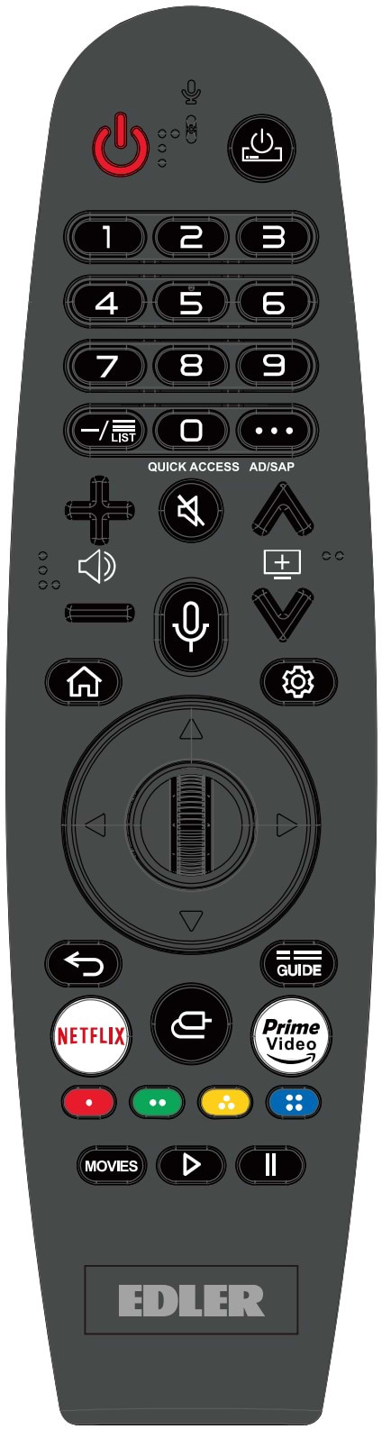 Фото - Телевизор Edler AK43FHD22 W