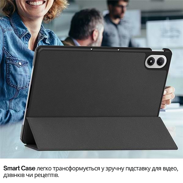 Фото - Чохол для планшету BeCover Smart Case for Xiaomi Redmi Pad 2 Pro 12.1" Black 714627)