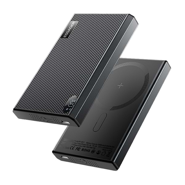 Фото - Батарея мобільна Essager Shining magnetic 20W PD Li-Pol QC3.0 10000mAh (EDY1W-SY0G-Z)