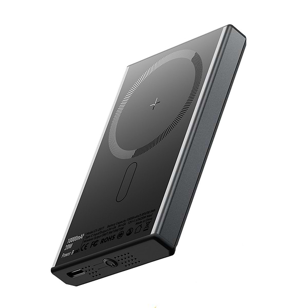 Фото - Батарея мобільна Essager Shining magnetic 20W PD Li-Pol QC3.0 10000mAh (EDY1W-SY0G-Z)