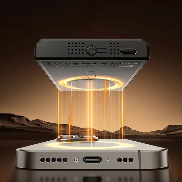 Фото - Батарея мобільна Essager Shining magnetic 20W PD Li-Pol QC3.0 10000mAh (EDY1W-SY0G-Z)