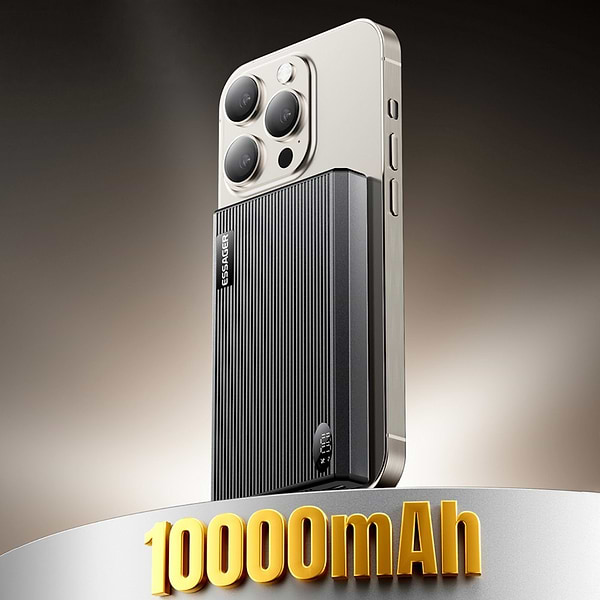 Фото - Батарея мобільна Essager Shining magnetic 20W PD Li-Pol QC3.0 10000mAh (EDY1W-SY0G-Z)