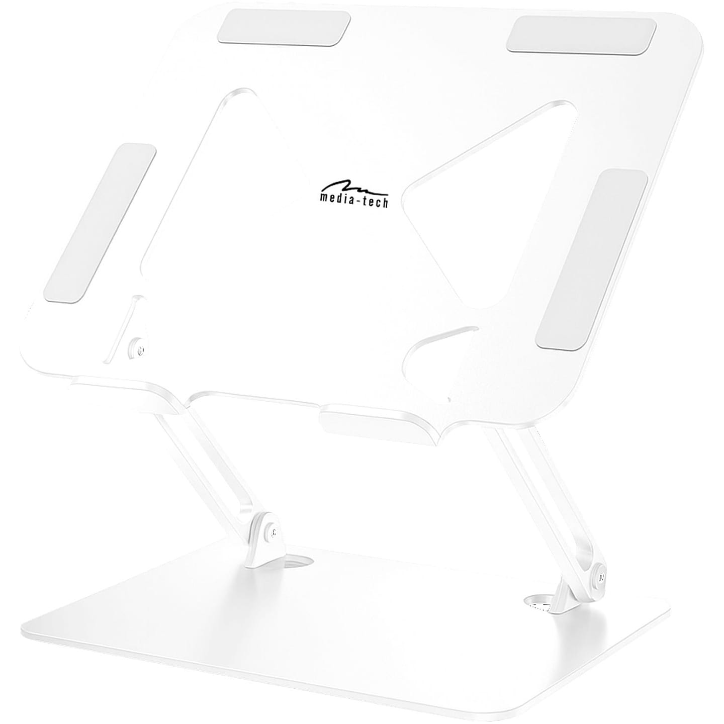 Підставка під ноутбук Media-Tech Laptop Stand 10-17" Aluminum Alloy White (MT2661W)