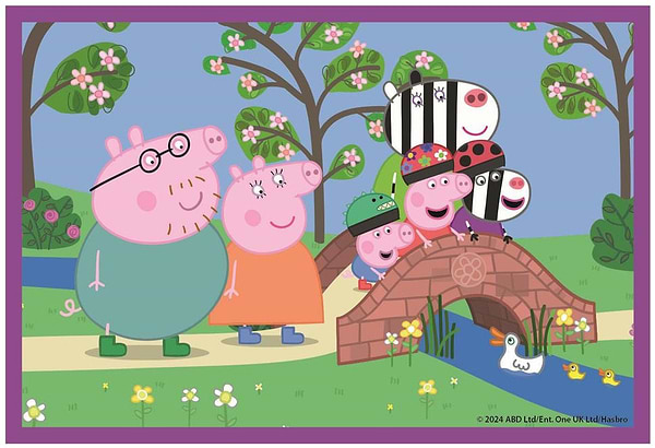 Фото - Кубики Clementoni Peppa pig 6 эл. (40659)