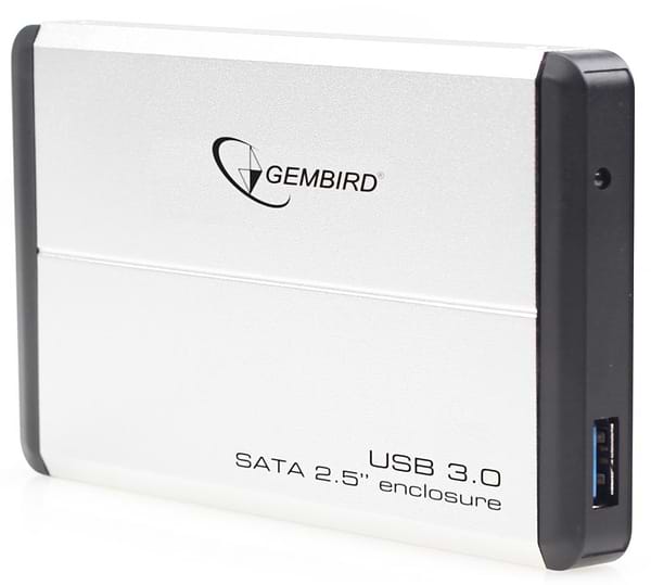Фото - Внешний карман Gembird HDD 2.5'' USB 3.0 Silver (EE2-U3S-2-S)