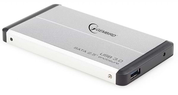 Фото - Внешний карман Gembird HDD 2.5'' USB 3.0 Silver (EE2-U3S-2-S)