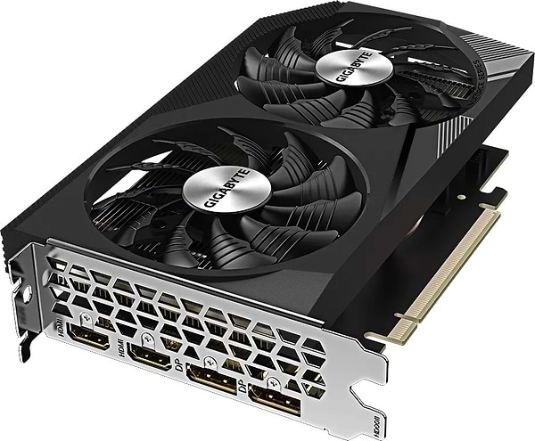 Фото - Відеокарта Gigabyte GeForce RTX 3050 WINDFORCE V2 8G (GV-N3050WF2V2-8GD)