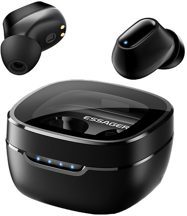 Фото - Навушники вкладиші бездротові TWS Essager Lingxin TWS Bluetooth earphones  Black (EEJTWS-LX01-Z)