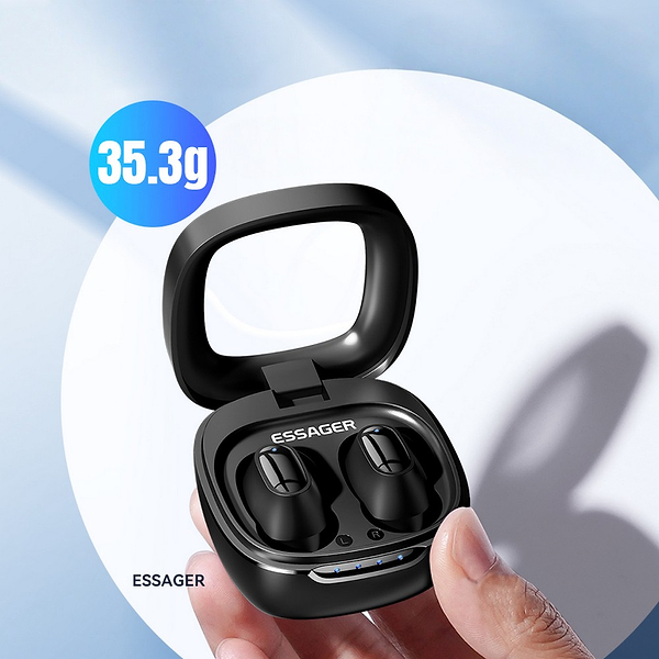 Фото - Навушники вкладиші бездротові TWS Essager Lingxin TWS Bluetooth earphones  Black (EEJTWS-LX01-Z)