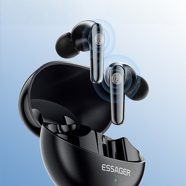 Фото - Навушники вкладиші бездротові TWS Essager Yuexin ANC Double TWS Bluetooth Earphones Black (EEJTWS-YX01-Z)