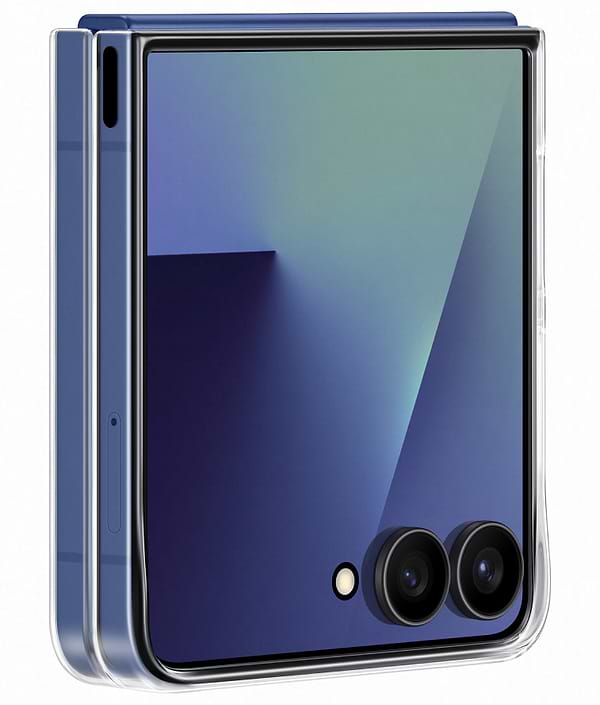 Фото - Чохол для смартфону Samsung Clear Case Flip 7 Transparent (EF-AF766CTEGUA)