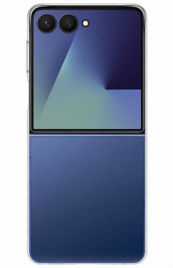 Чехол для смартфона Samsung Clear Case Flip 7 Transparent (EF-AF766CTEGUA) - Фото 1