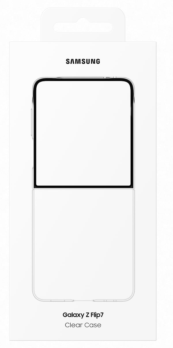 Фото - Чохол для смартфону Samsung Clear Case Flip 7 Transparent (EF-AF766CTEGUA)